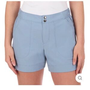 The American outsoors man CURVED HEM 5" MID RISE SHORTS large women’s hiking